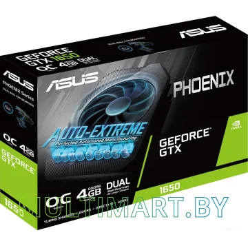 Видеокарта ASUS Phoenix GeForce GTX 1650 OC 4GB GDDR6 (PH-GTX1650-O4GD6-P) картинка 6